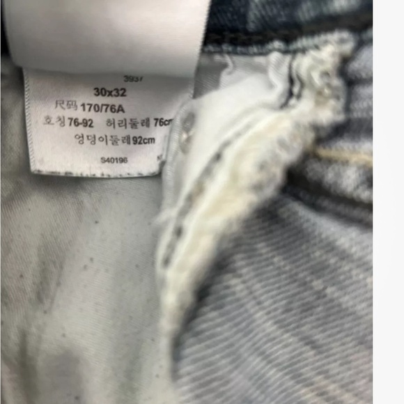 Women’s Levi Signature Skinny Strauss Jeans Riveted Sz 26 - Picture 4 of 5